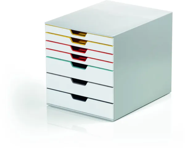 Durable Varicolor A4 lådhurts 7 fack vit